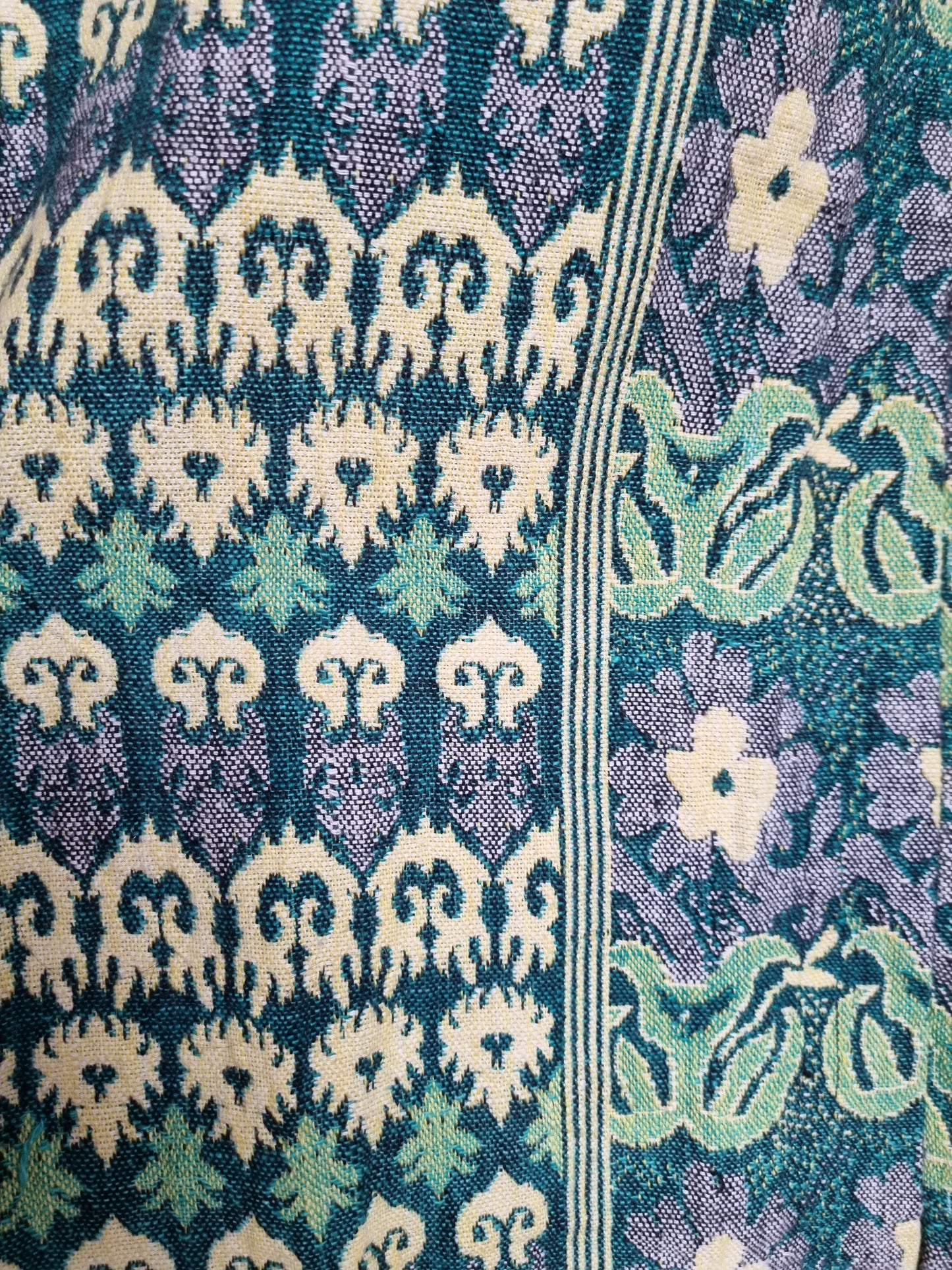 Vintage Tapestry cotton Indian jacket