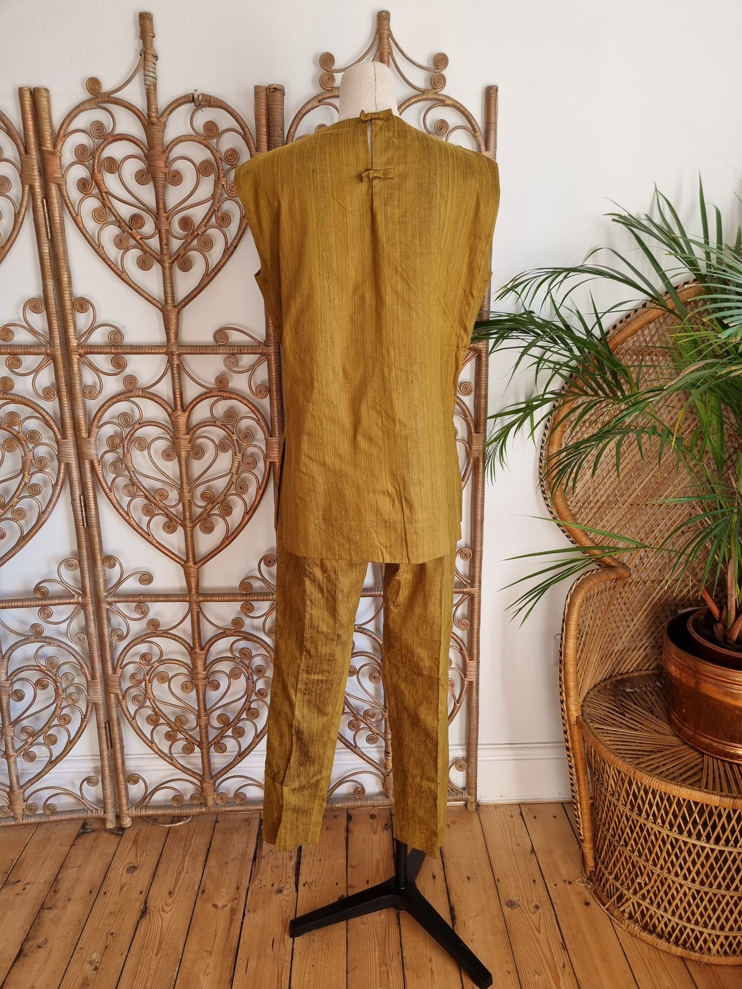 Vintage Rare 50s/60s two piece tunic trousers