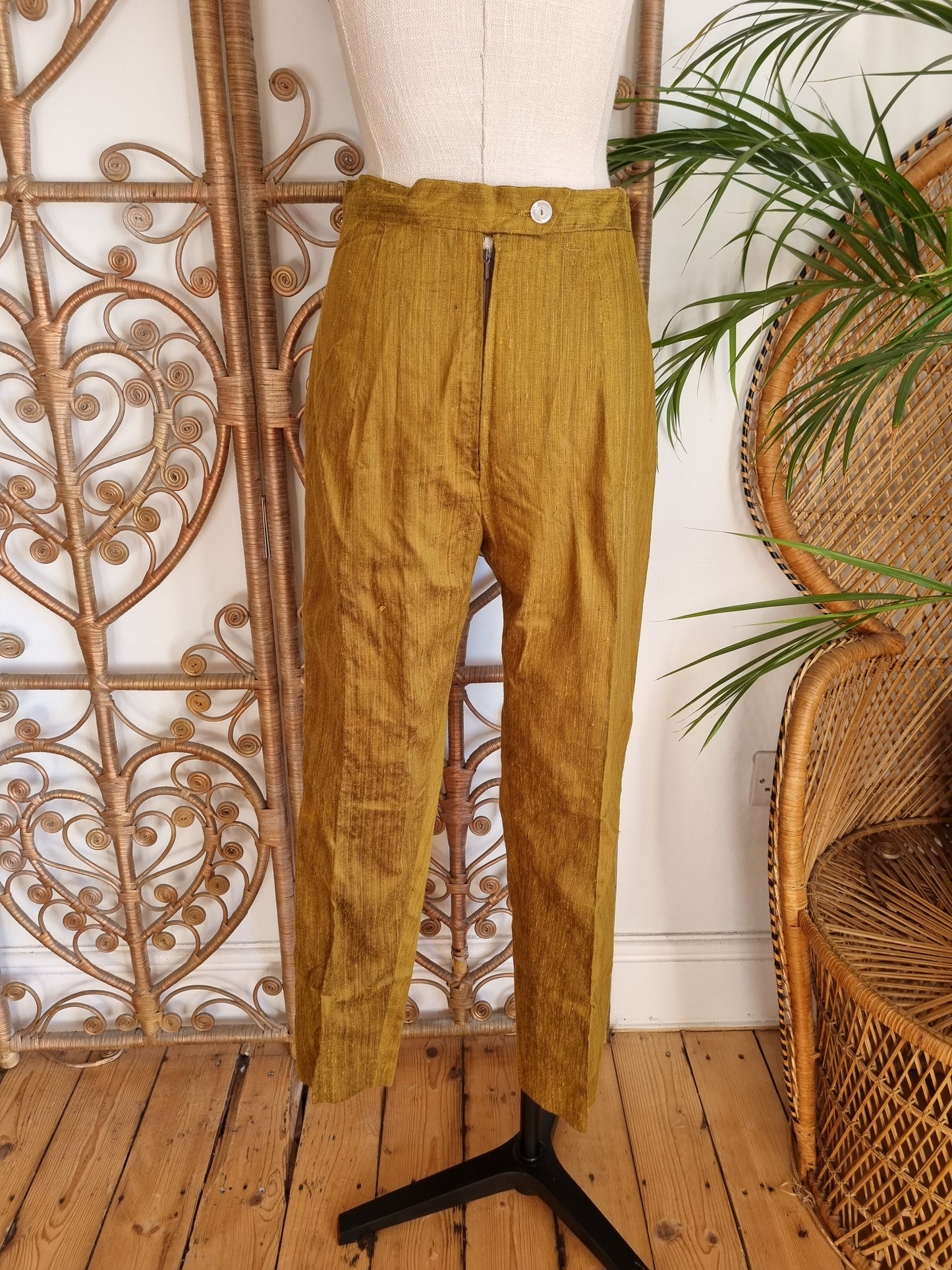 Vintage Rare 50s/60s two piece tunic trousers