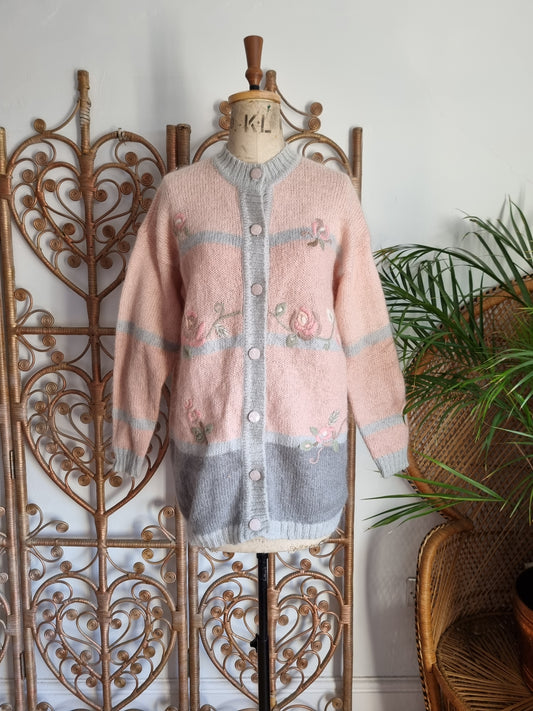 Vintage Embroidery cardigan