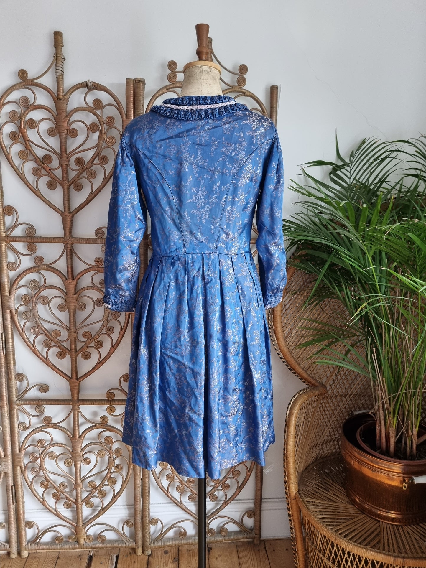 Vintage iridescent 50s 60s dress