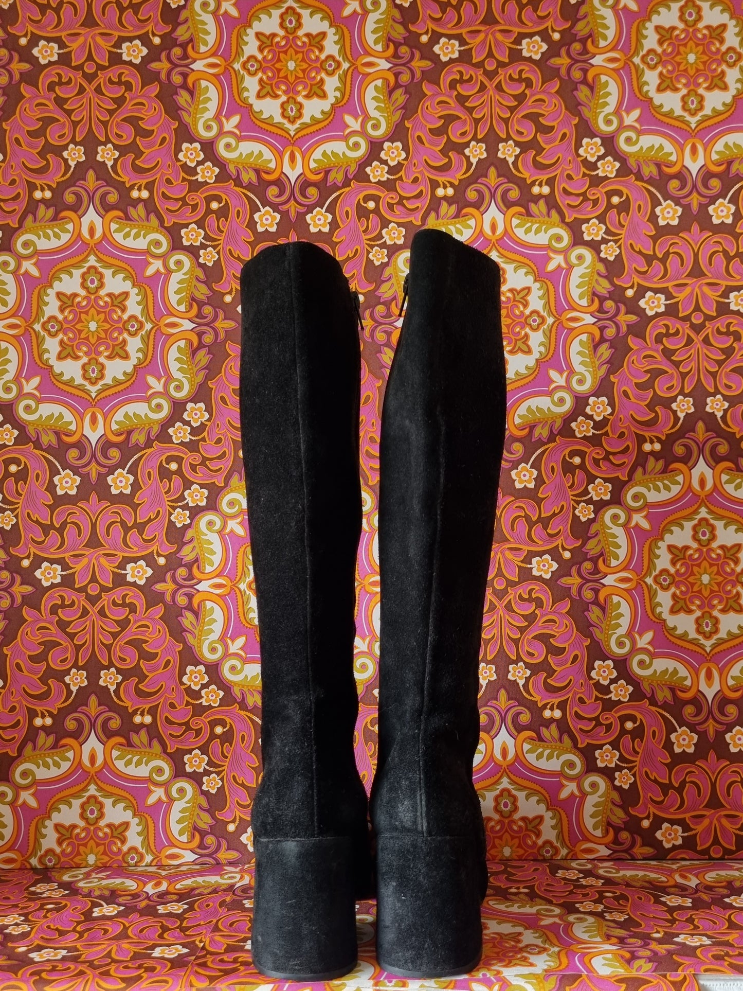 Vintage suede boots uk size 4 Eur 37 us 6